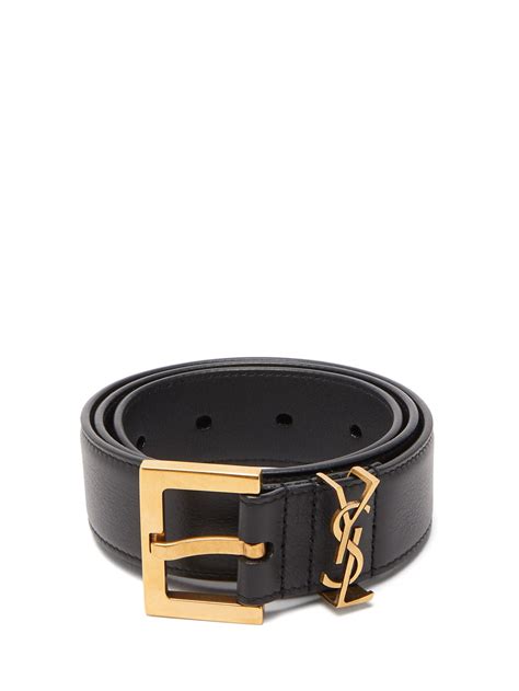 vintage ysl mens belt|yves saint laurent belt men's.